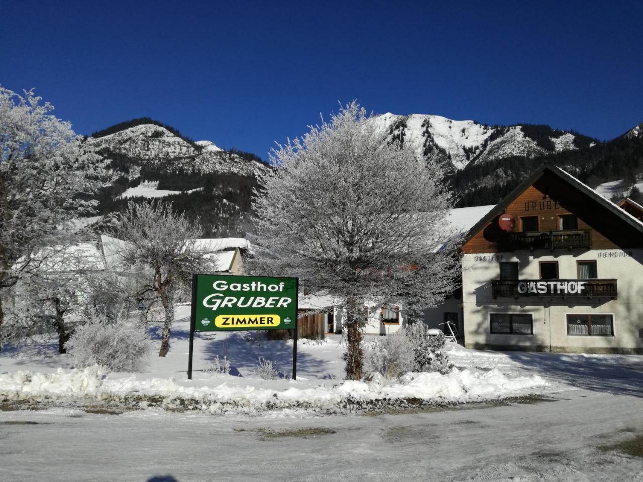 Gasthof Gruber Hotel Wald am Schoberpass Buitenkant foto